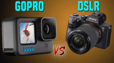 *New* GoPro Hero 10 Black Action Camera VS. DSLR Cameras! - Will GoPros Replace DSLRs?