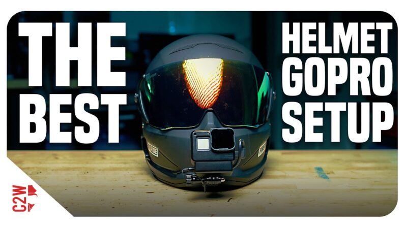 THIS is THE BEST Helmet GoPro Setup!! | Motorcycle Helmet Camera