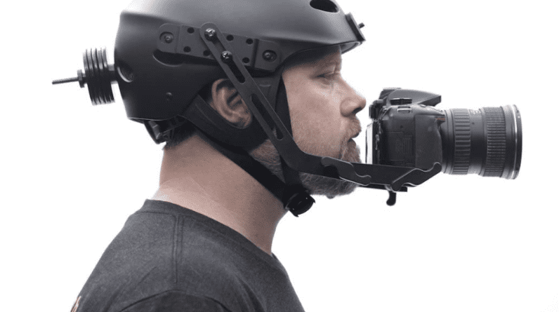 Glide Gear POV 100 Video Camera DSLR POV Helmet