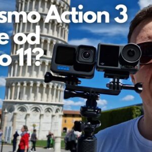 DJI OSMO ACTION 3 vs GOPRO HERO 11 BLACK | Porównanie, test, recenzja