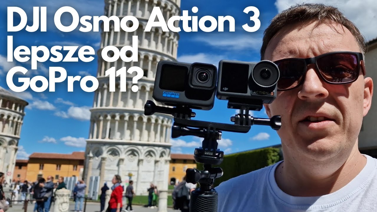 DJI OSMO ACTION 3 vs GOPRO HERO 11 BLACK | Porównanie, test, recenzja