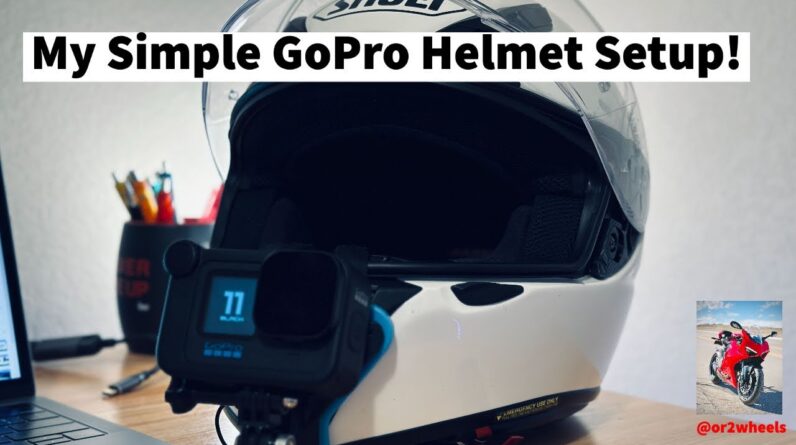 GoPro: Helmet Cam Setup For MotoVlogs!